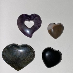 Three Crystal Hearts